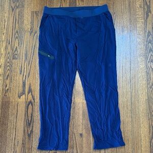 FL2 Men's XL Navy Sweatpants with Zipper Pocket Workout Active Outdoor